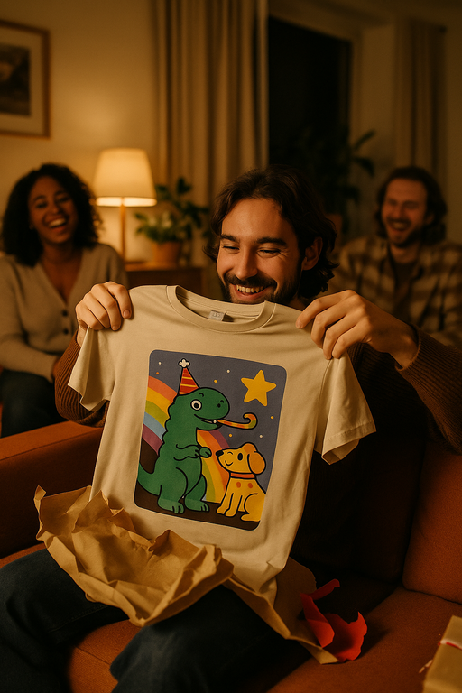 Screen printing process creating quality graphic T-shirts