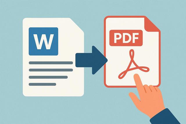 Comment convertir un fichier Word en PDF facilement