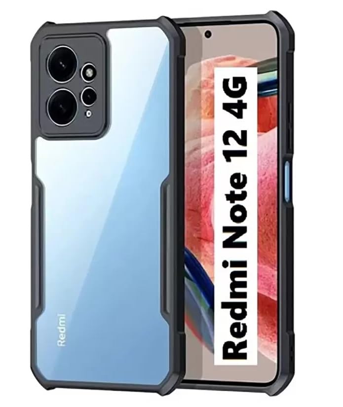 Black Border - Transparent Back iPaky Mobile Back Cover Case