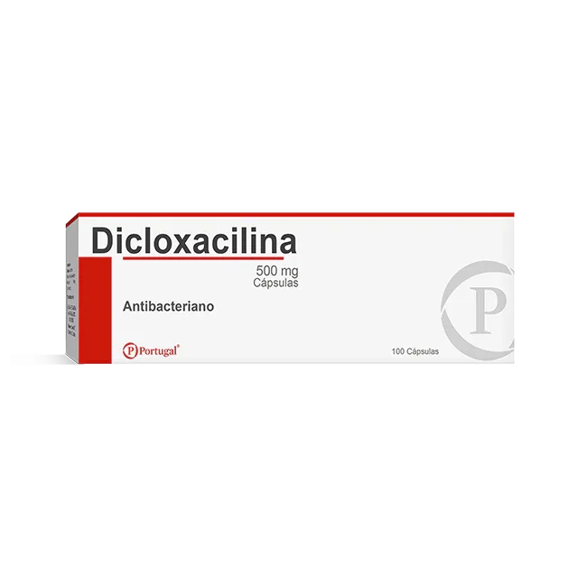 Dicloxacilina 500 Mg Portugal Cja/100 Cap