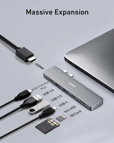 4K HDMI Type-C Hub
