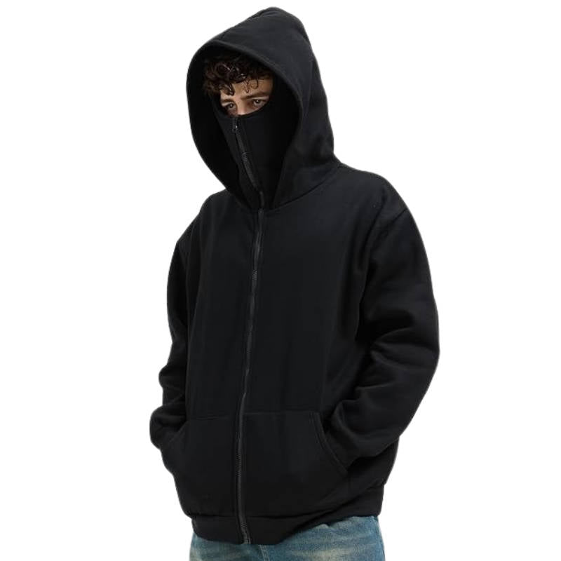 Lavisa - Unisex Full Zip Balaclava Hoodie