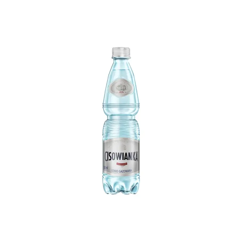 Woda lekko gazowana mineralna “Cisowianka” PET ZWR 500ml