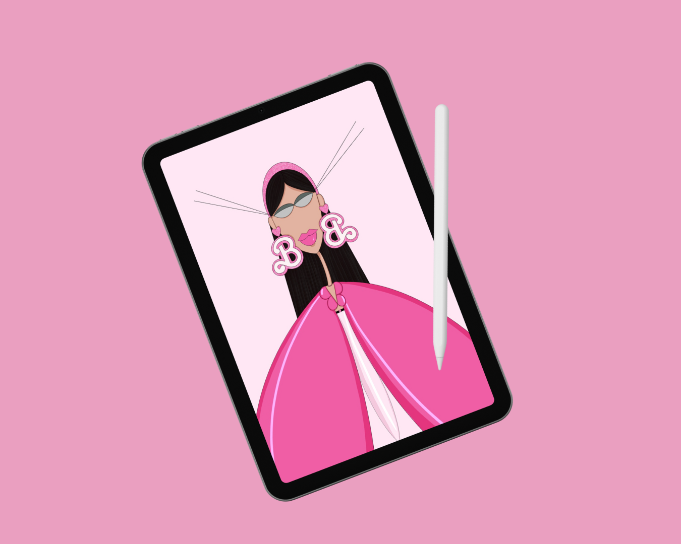Wireframes and prototypes showing 4 key sections of the Barbie landing page