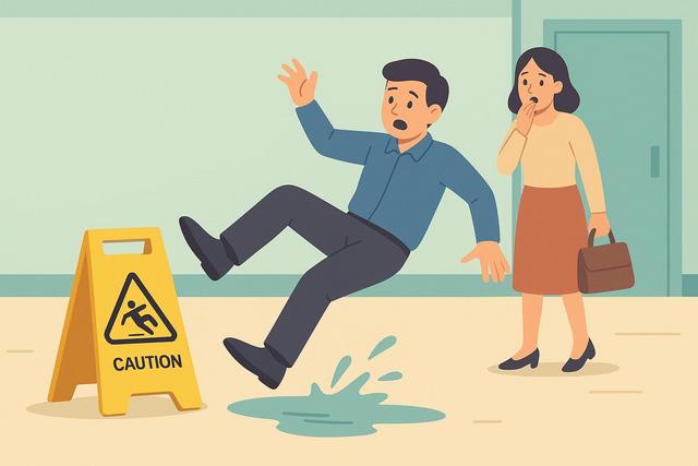 How to Handle a Slip-and-Fall Lawsuit in a Public Place