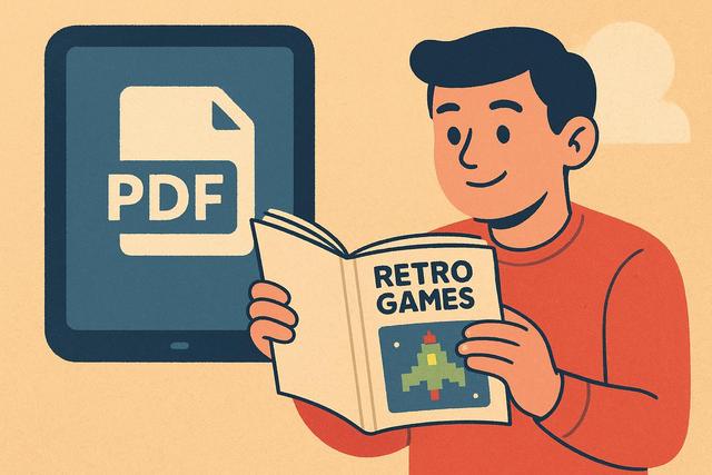 Lire des manuels de jeux rétro en PDF gratuitement