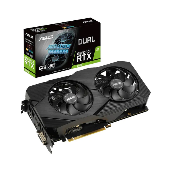 ASUS GeForce RTX 2060 DUAL EVO OC 6GB GDDR6