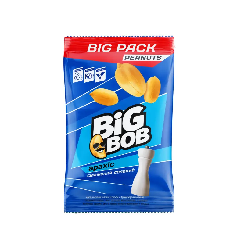 Orzeszki ziemne prażone solone “TM Big Bob” 160g