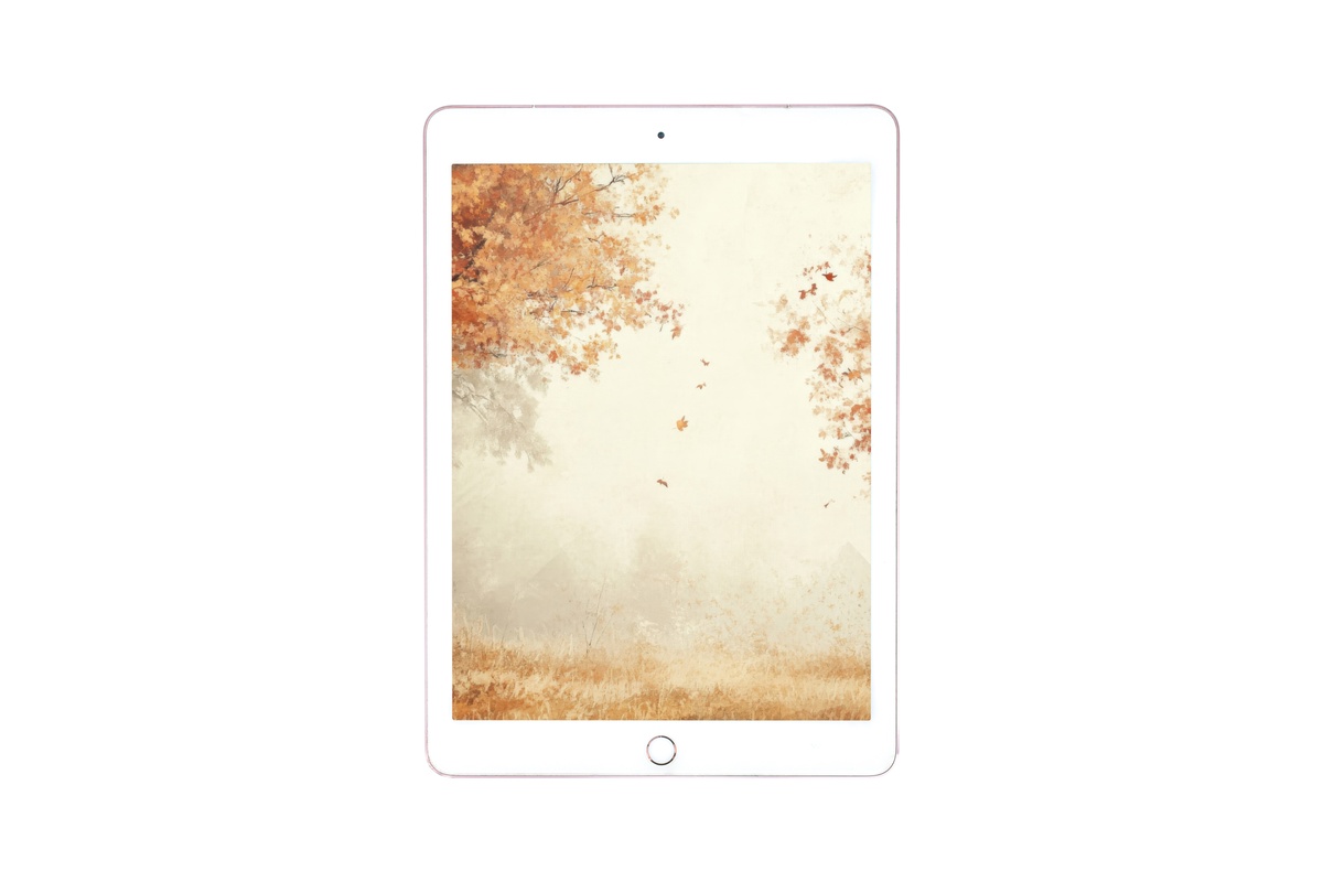 Falling Leaves Symphony iPad Wallpaper
