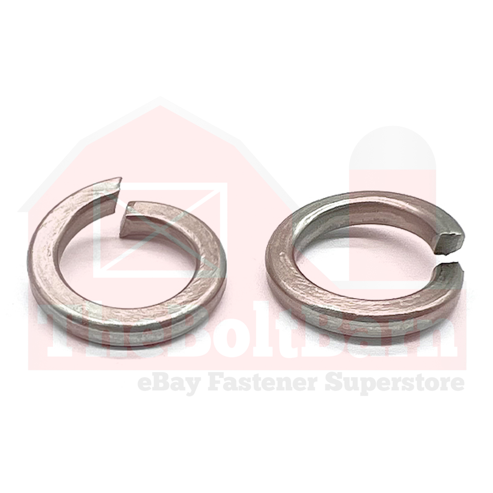 M10 A2-70 Stainless Steel Hi-Collar Lock Washers (Pick Quantity)