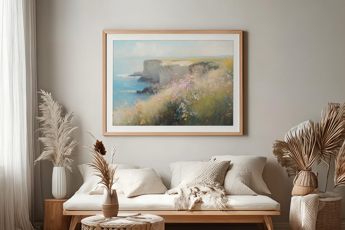 Glimmers of Coastal Grace Summer Printable Wall Art