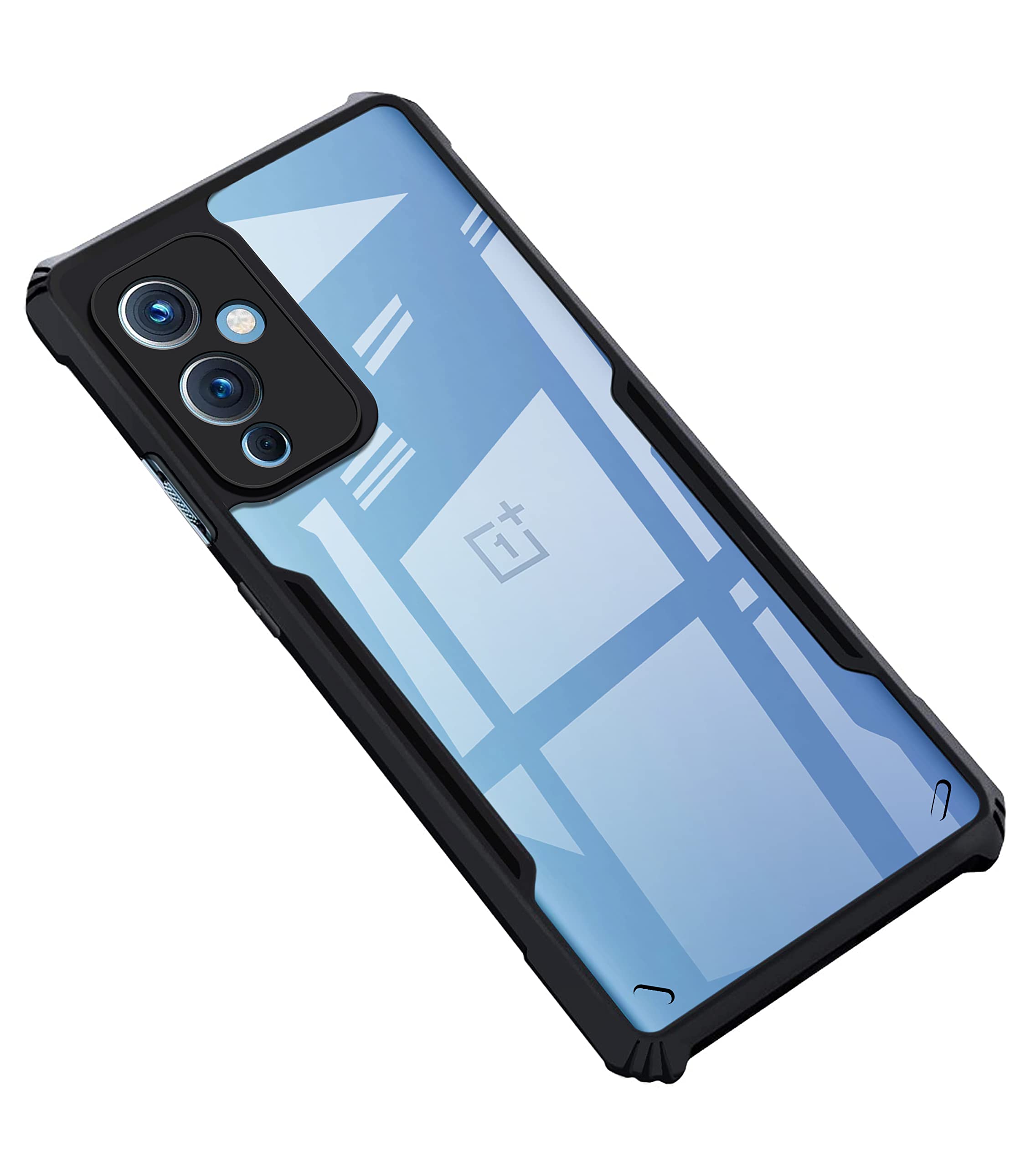 Black Border - Transparent Back iPaky Mobile Back Cover Case