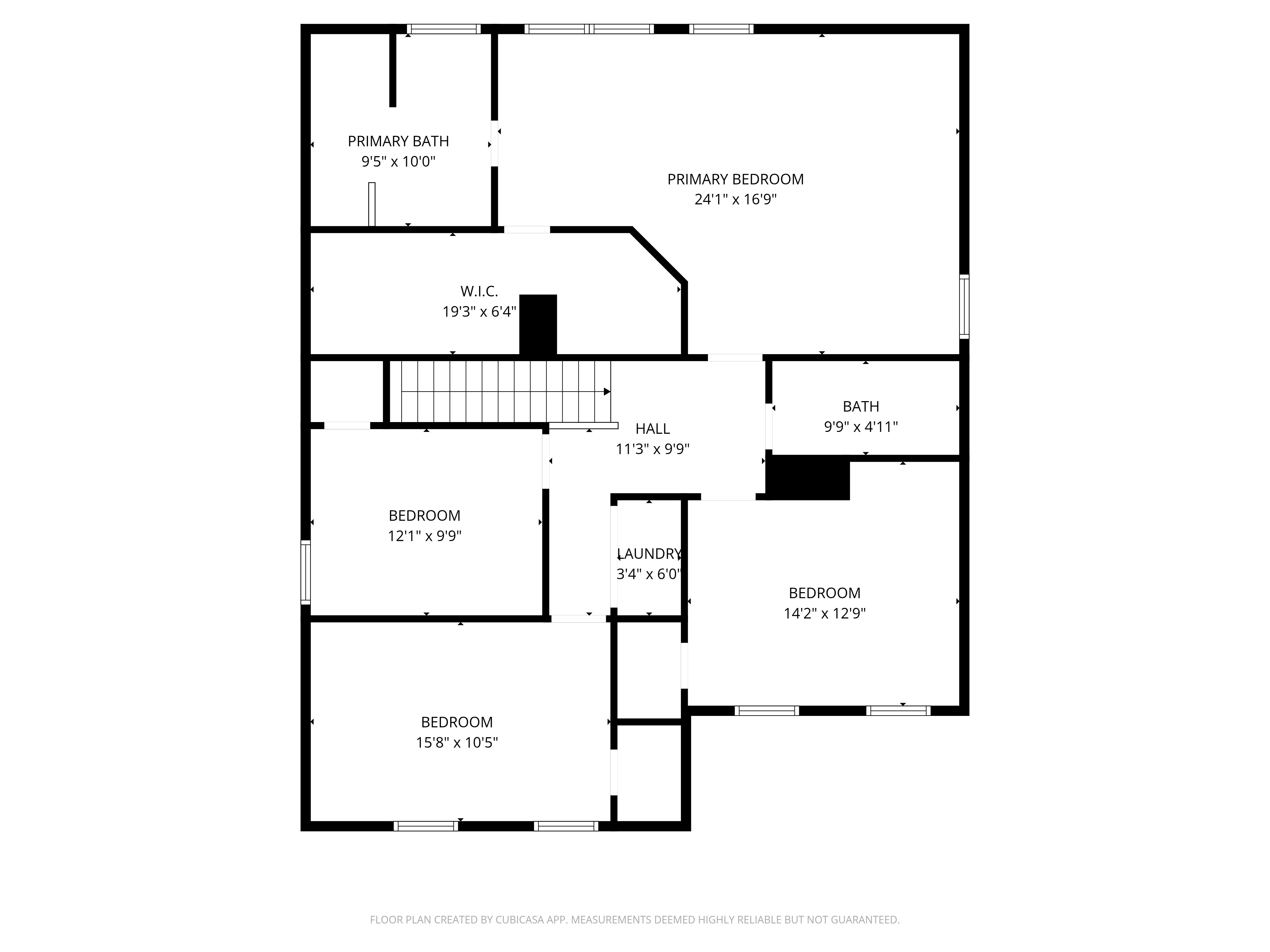 Second floor plan sample