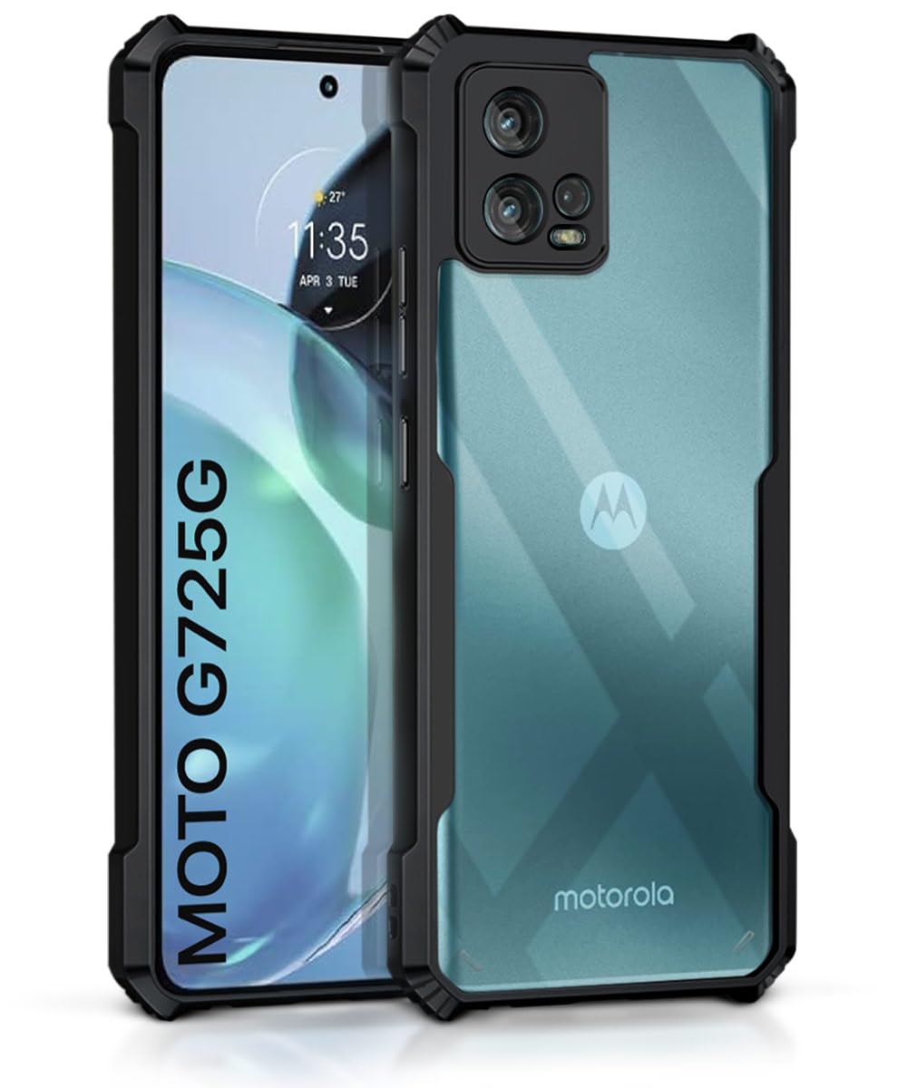 Black Border - Transparent Back iPaky Mobile Back Cover Case