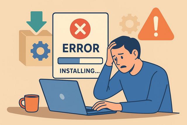 Erreur lors de l’installation d’un programme : solutions efficaces