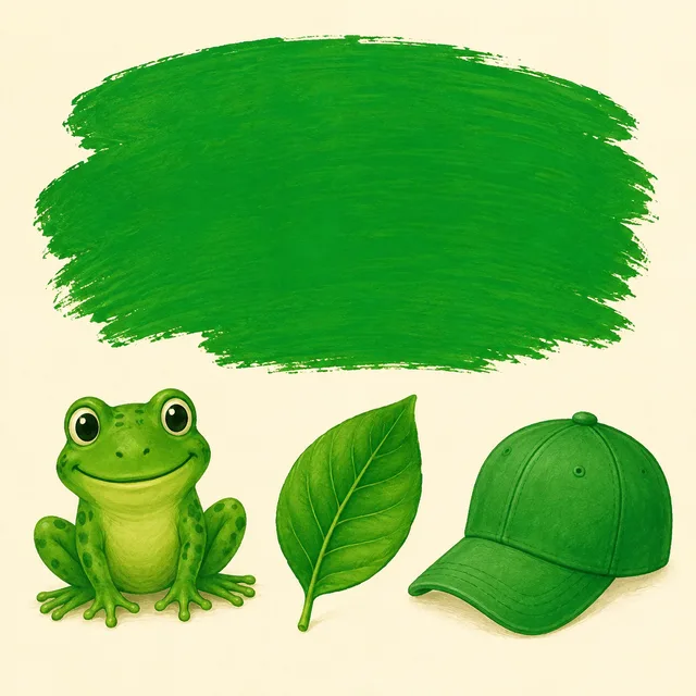 Illustration of green