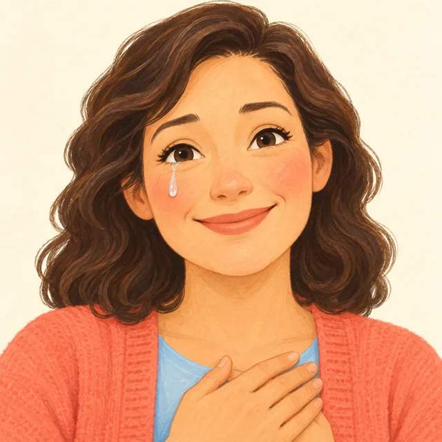Illustration of tear
