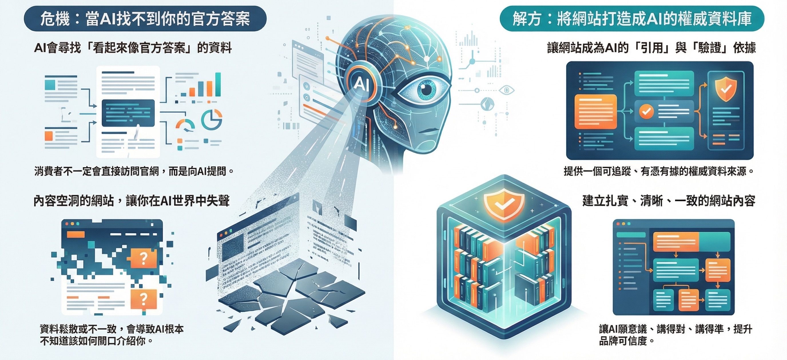 AI 為什麼不會推薦我們,我們要怎麼做