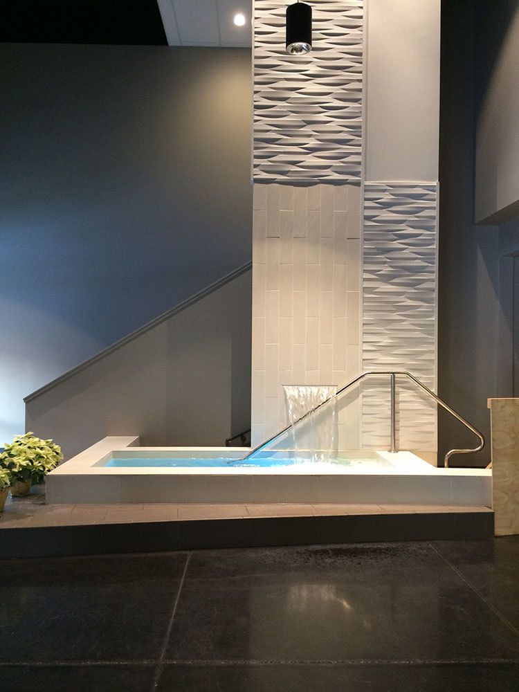 baptistry, baptism, indoor water feature