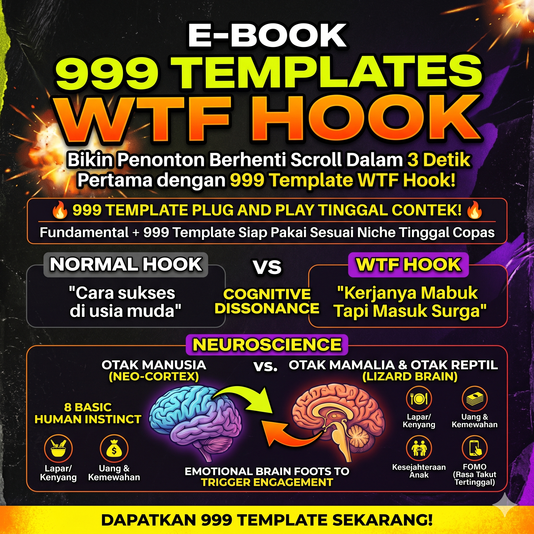 E-BOOK 999 TEMPLATES WTF HOOK