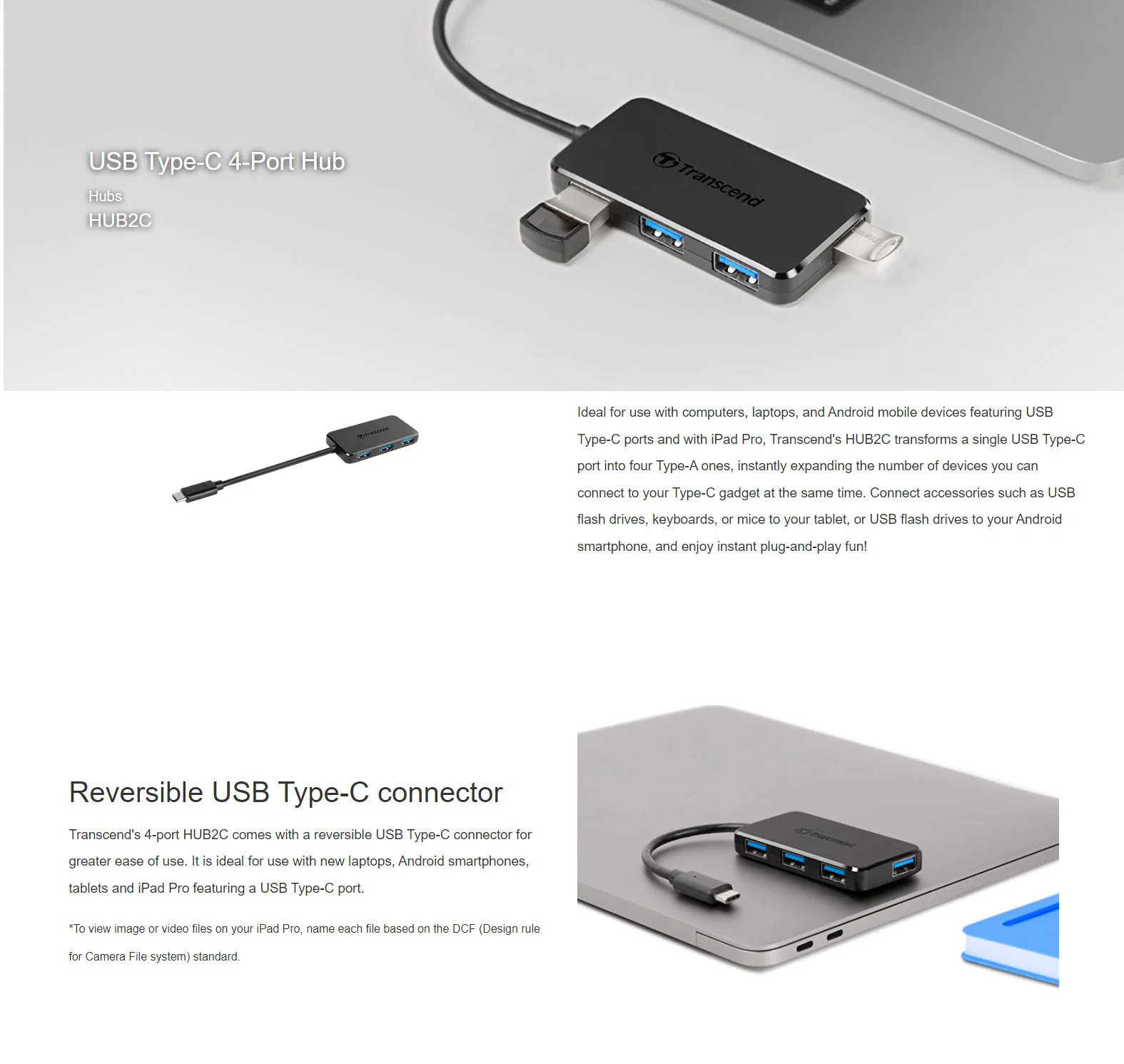 4-port USB hub
