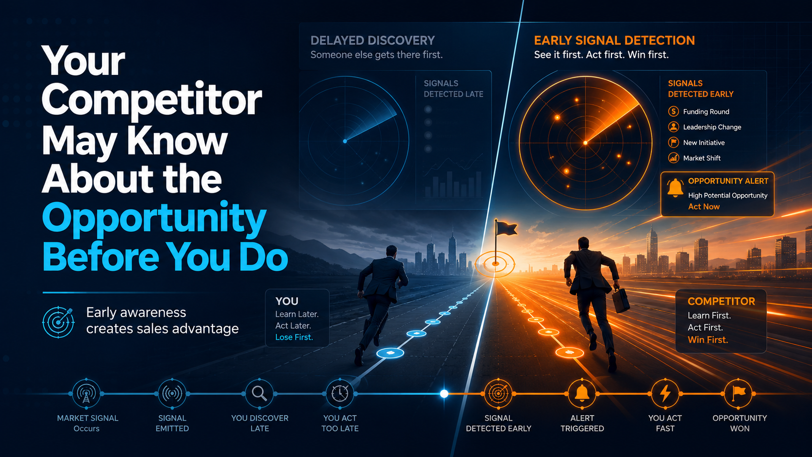 Your Competitor May Know About the Opportunity Before You Do
