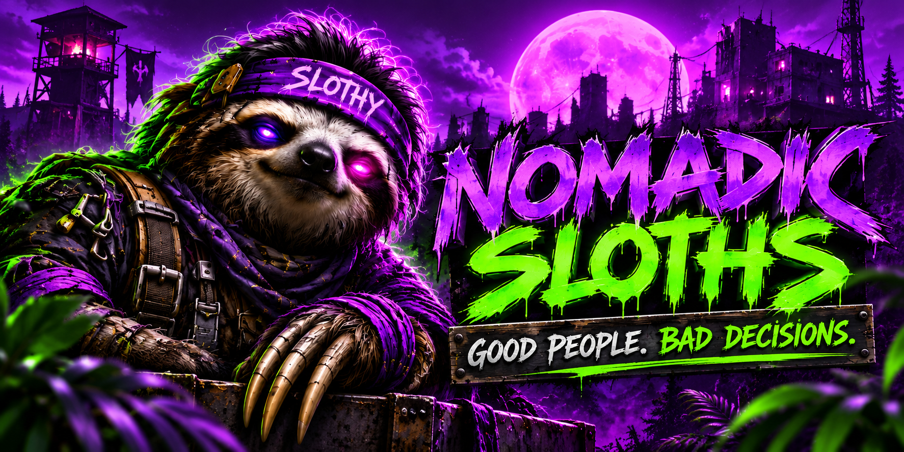 NOMADIC SLOTHS|Rust Sanctuary|UNDERDEVELOPMENT