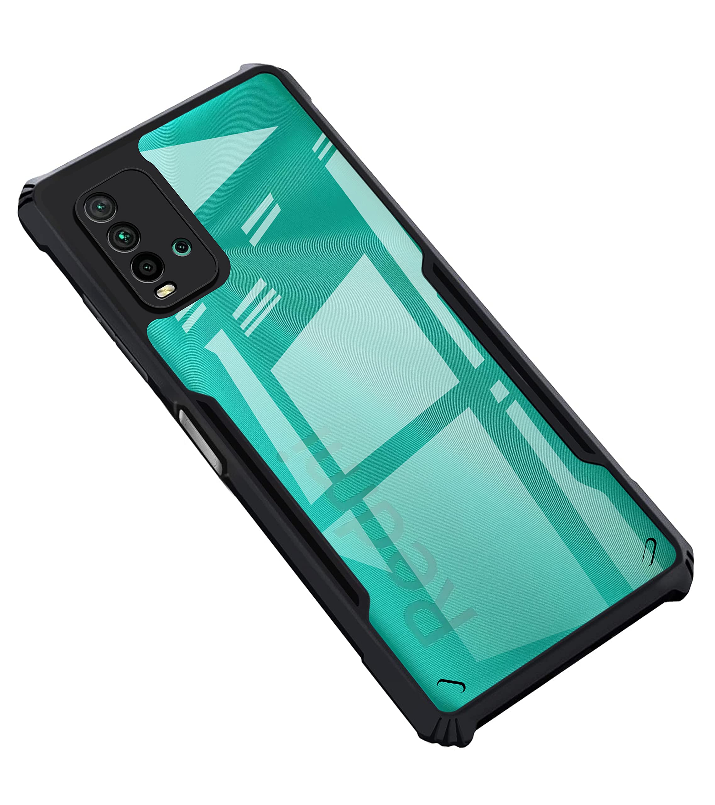 Black Border - Transparent Back iPaky Mobile Back Cover Case