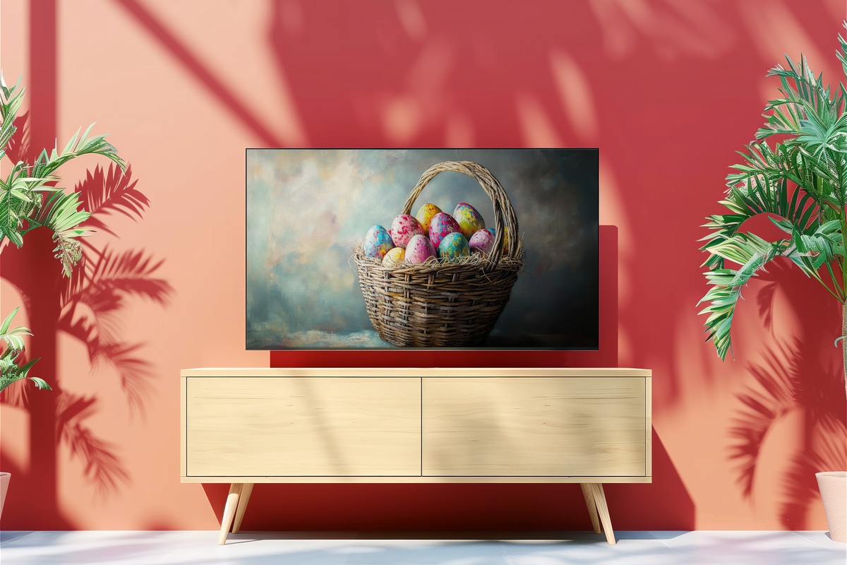 Ethereal Summer Surf Frame TV Art