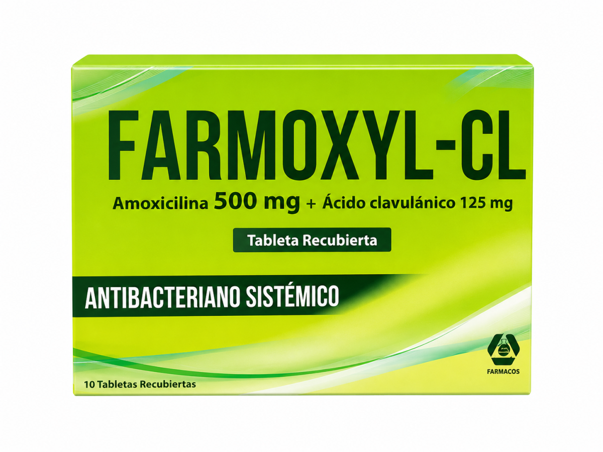 Farmoxyl 500 Mg Tab Caja X 100