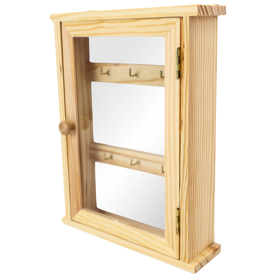Porta llaves 23x17cm, madera