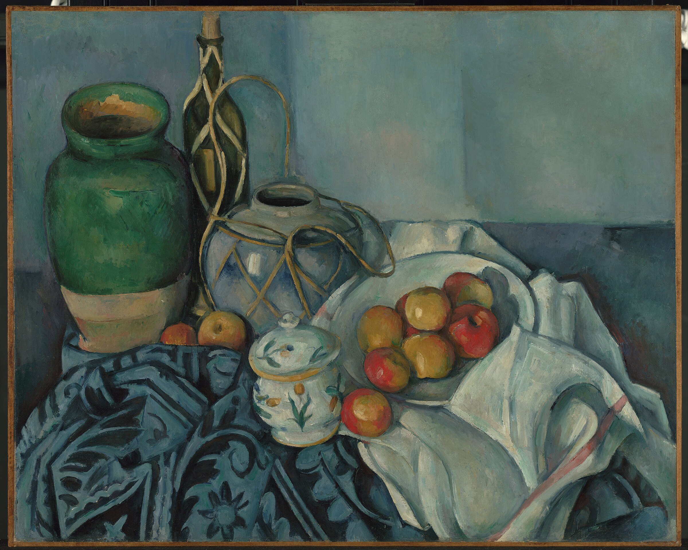 Paul Cézanne, Still Life with Apples, c. 1893. Oil on canvas. Fitzwilliam Museum, Cambridge.