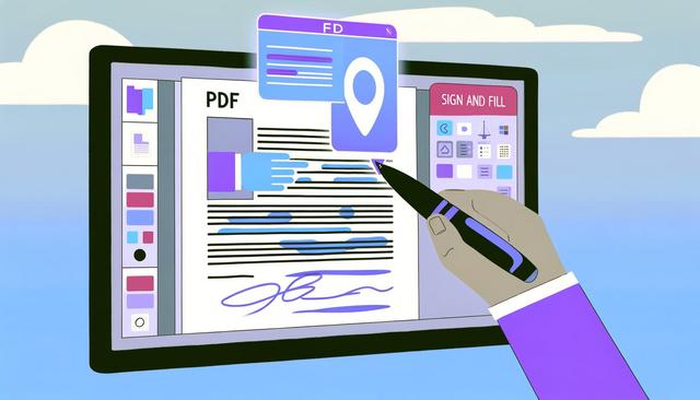 PDF : Signer et remplir des formulaires avec Acrobat Reader