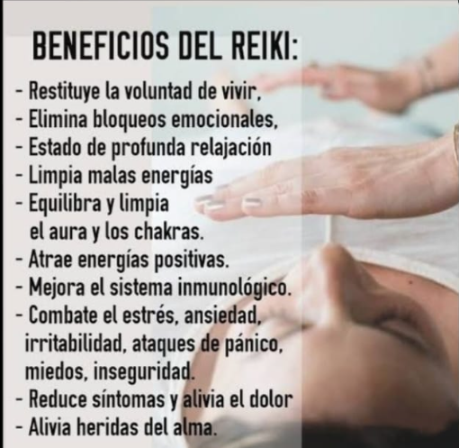 Diagrama de los centros de energía y chakras del cuerpo humano, ilustrando el trabajo de Reiki.