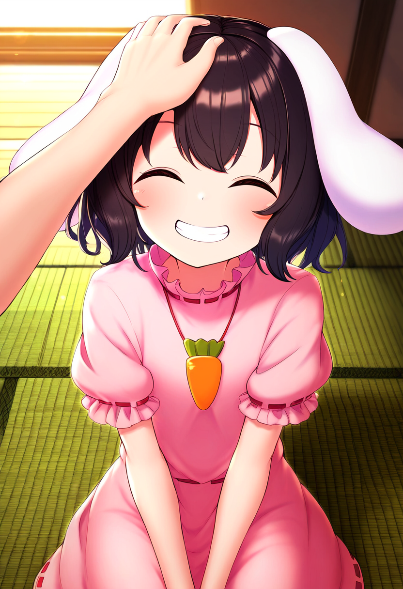 【リクエストより】てゐとイチャイチャえっち by aoka with ai art, Touhou, Touhou Project, tewi inaba