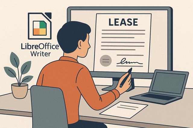 Einfachen Mietvertrag mit LibreOffice Writer erstellen: Praktischer Leitfaden