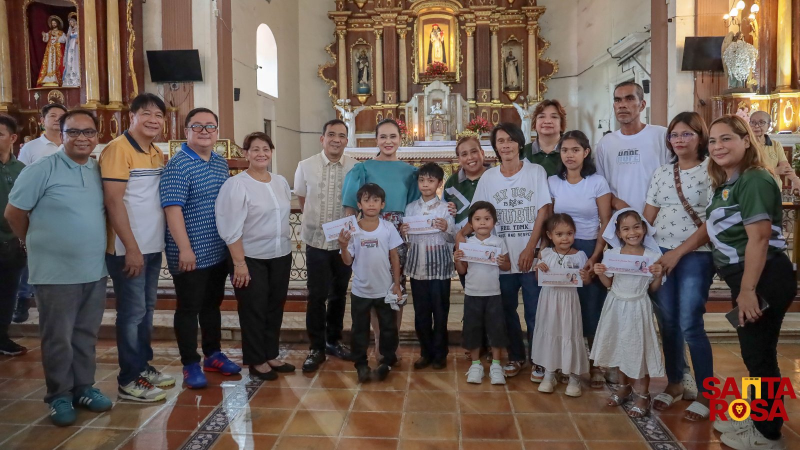 144 na Bata, Nabinyagan sa Libreng Binyag ng Santa Rosa