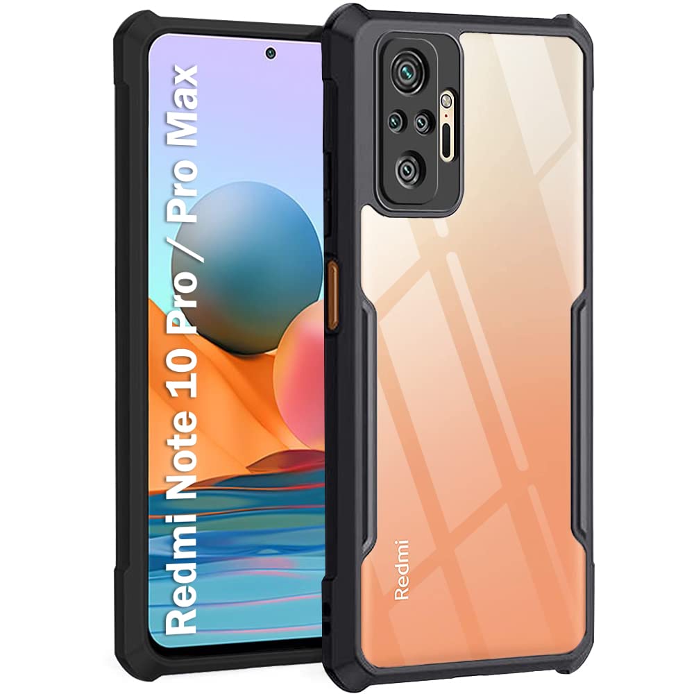 Black Border - Transparent Back iPaky Mobile Back Cover Case