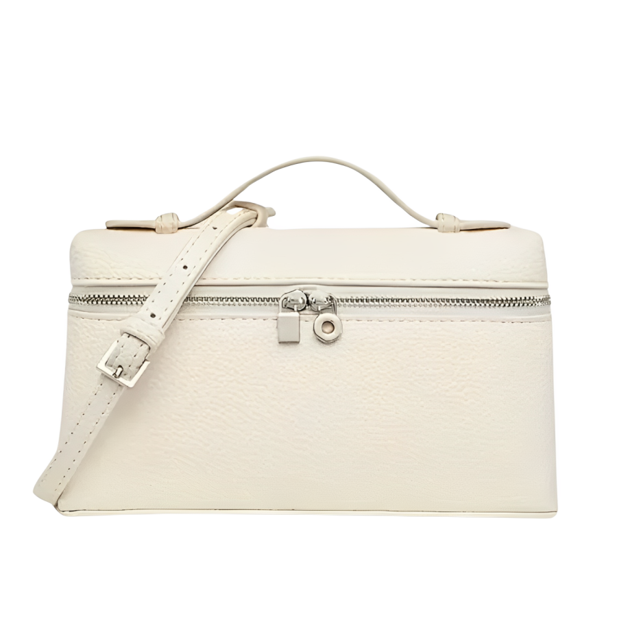 Bolso morral cuero pu, 22x7x14cm