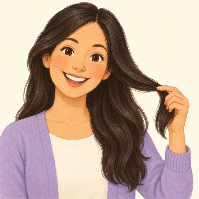 Illustration of hair