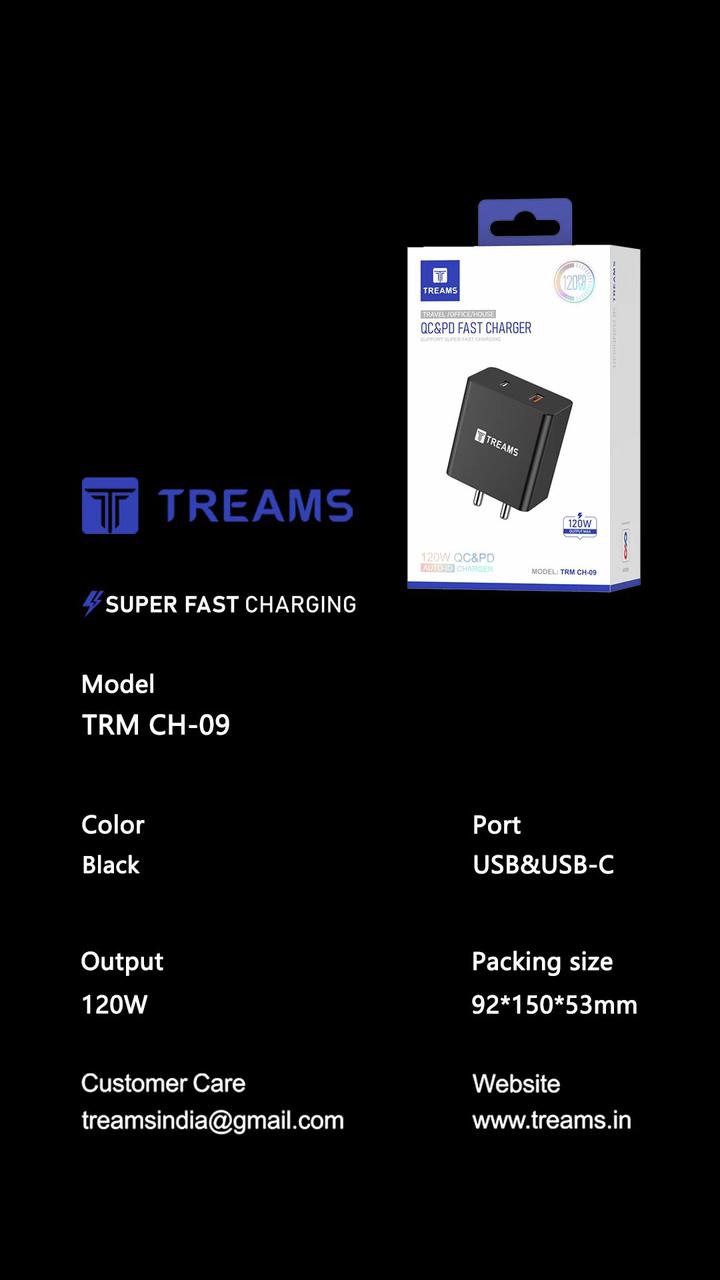 Treams TRM CH - 09 - USB + PD - 120W - TC