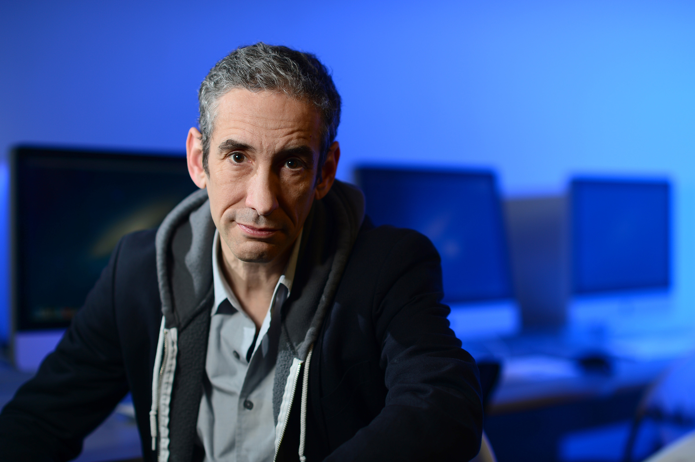 Douglas Rushkoff — editorial portrait
