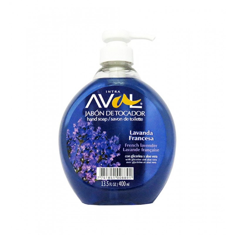 Aval Jabon De Tocador Lavanda Francesa Fcox 400ml