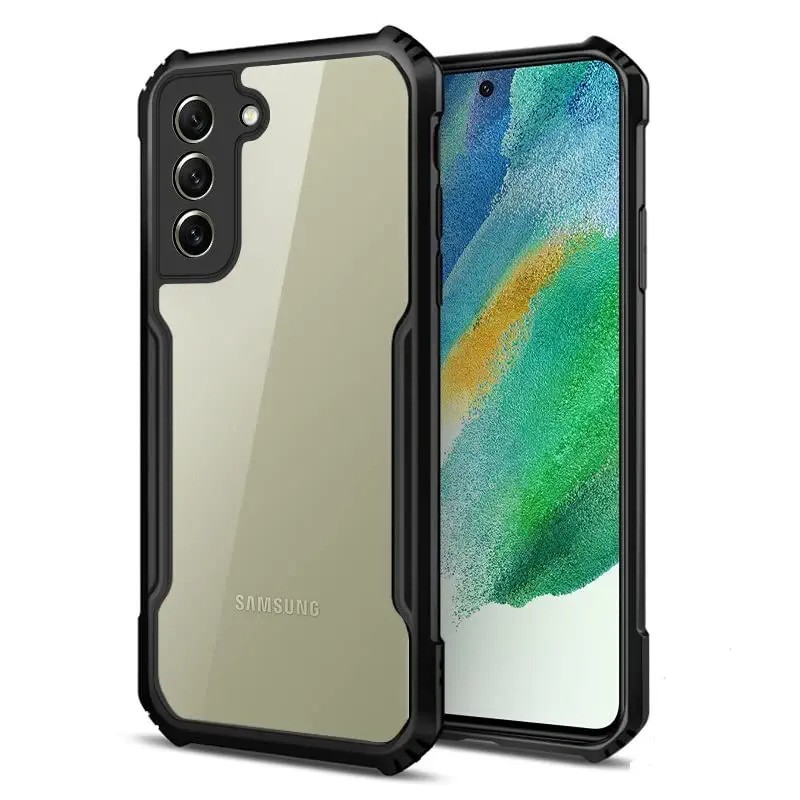 Black Border - Transparent Back iPaky Mobile Back Cover Case