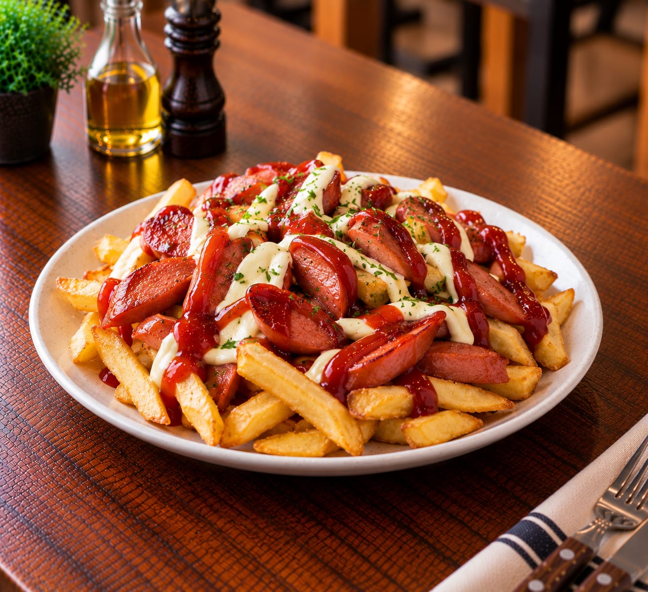Salchipapas Clasica