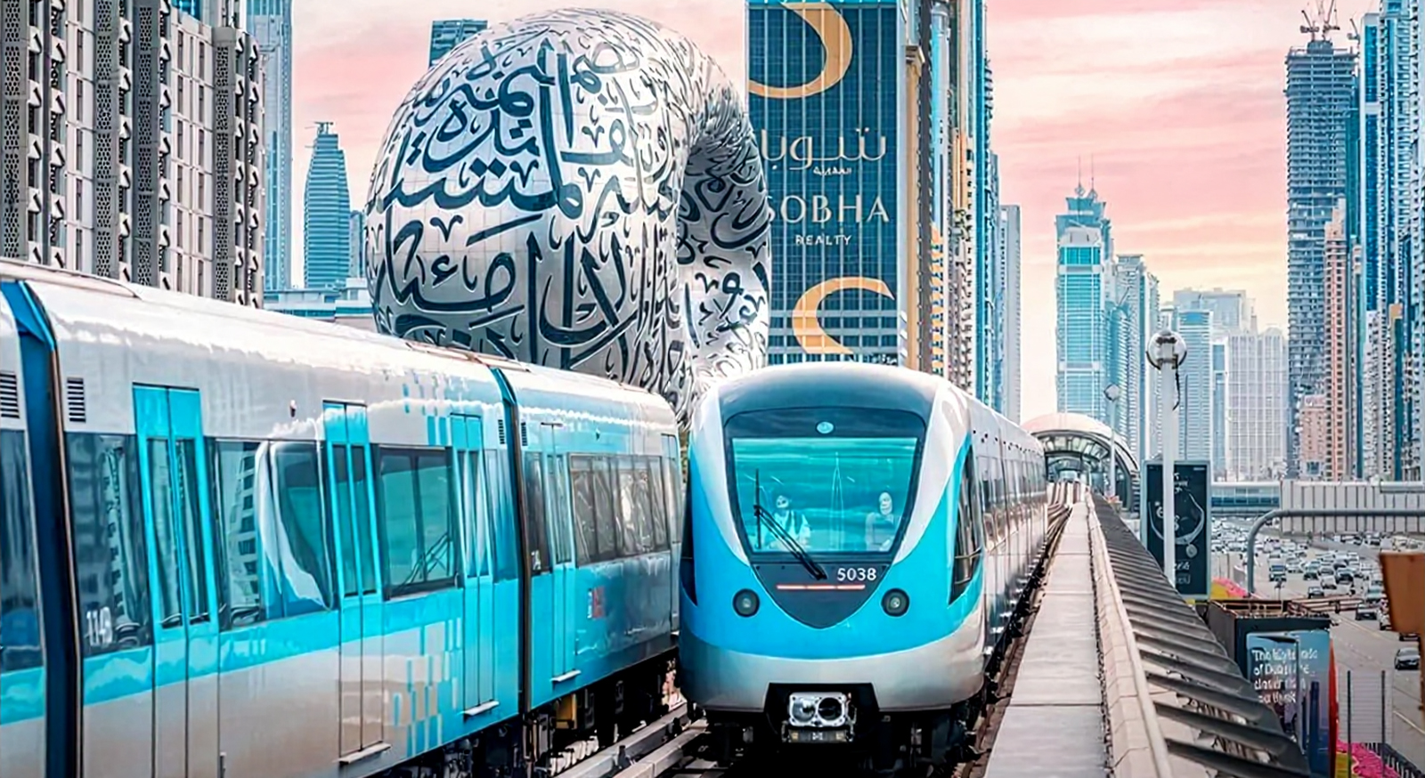 Green & Red Line Dubai Metro image 4