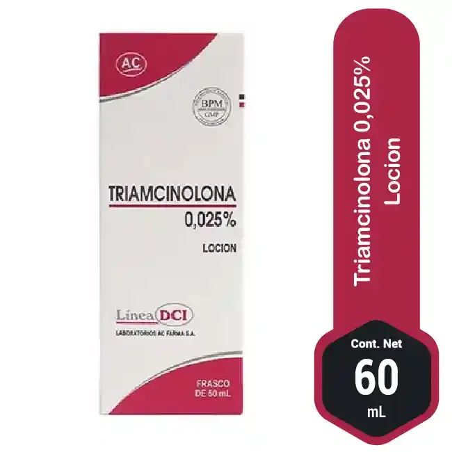 Triamcinolona 0.025 % Fcox60 ml