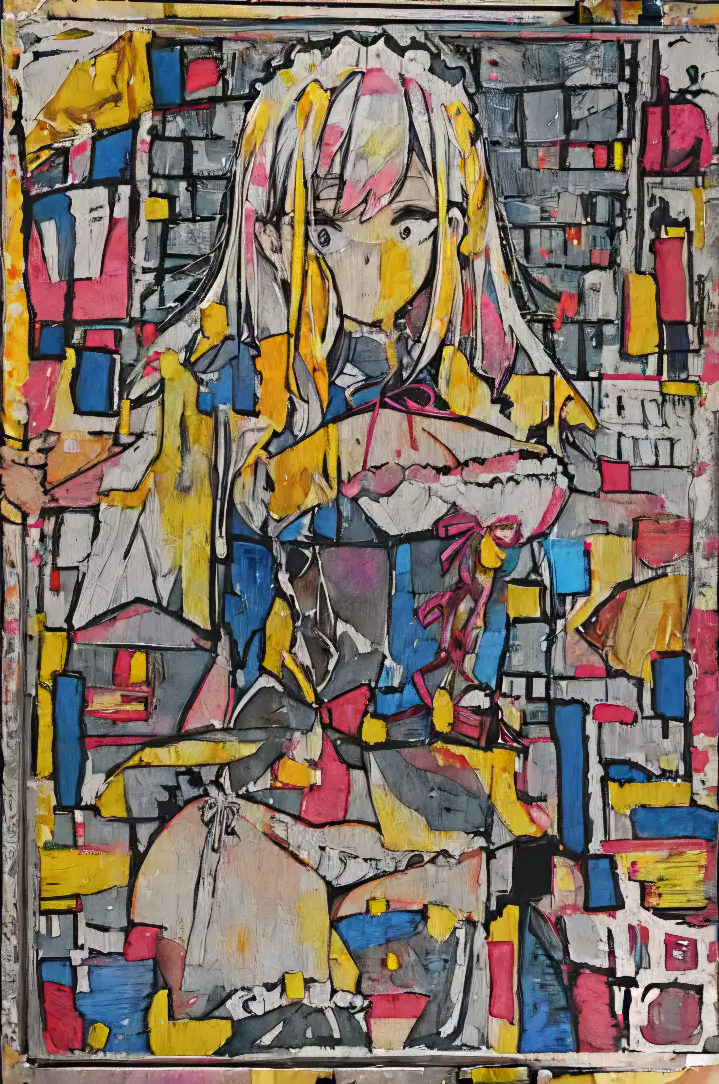 Ai繪面封印5.2 by sd with ai art, panchira, change of status, sealed in painting
