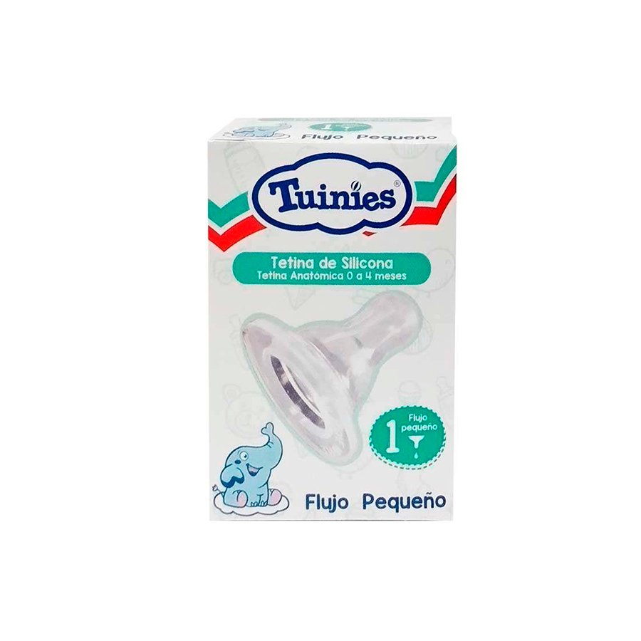 Tuinies Tetina Silicona 1 Cja/1 Und