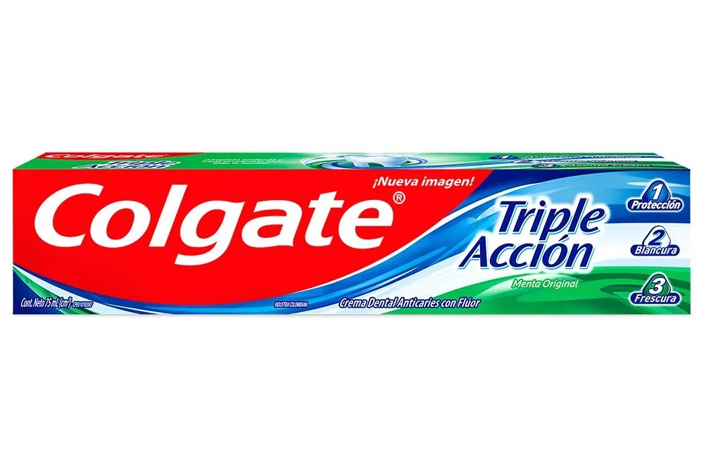 Colgate Triple Accion  Nueva Formula 75 ml